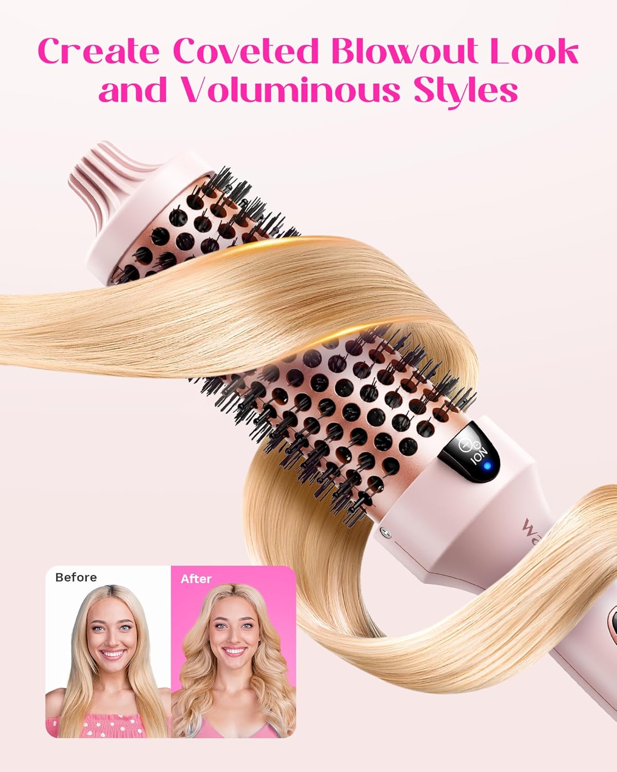 Velova Thermal Brush Blowout Boost